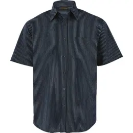 Mens Quest Lounge Short Sleeve NavyWhite
